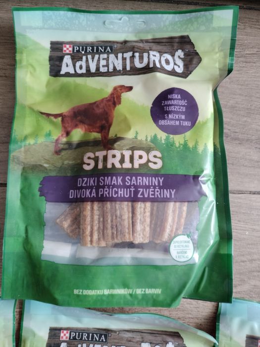 Adventuros strips i nuggets i Pedigree dentastix