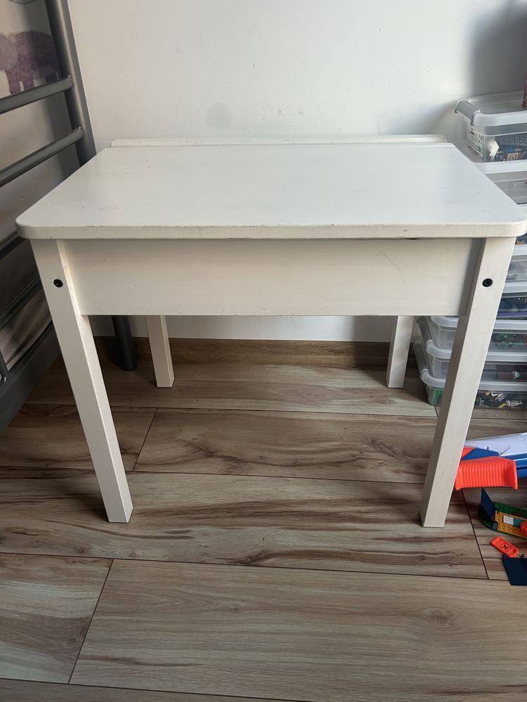 Biurko otwierane krzesło sundvik Ikea