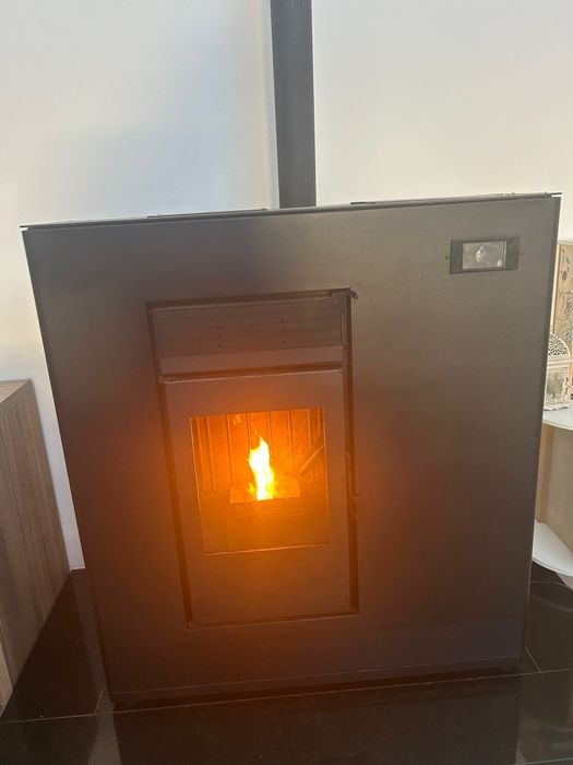 Salamandra a pellets