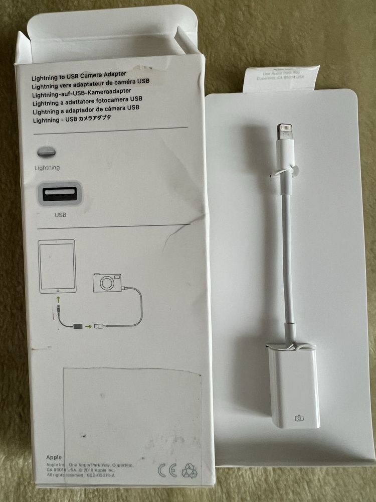 Adapter Apple MD821ZM/A Lightning to USB camera
