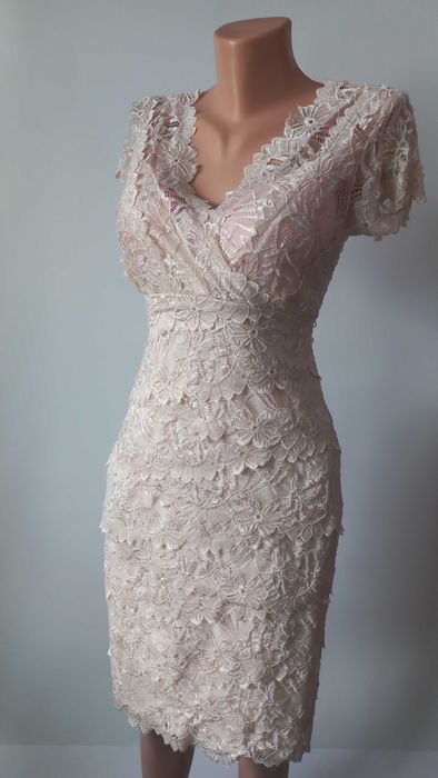 Мереживна сукня 46 48 розмір міді