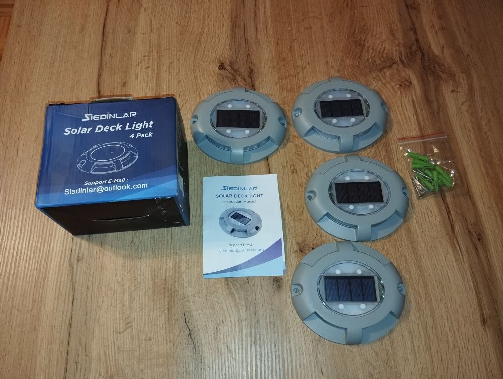 Lampki solarne okrągłe