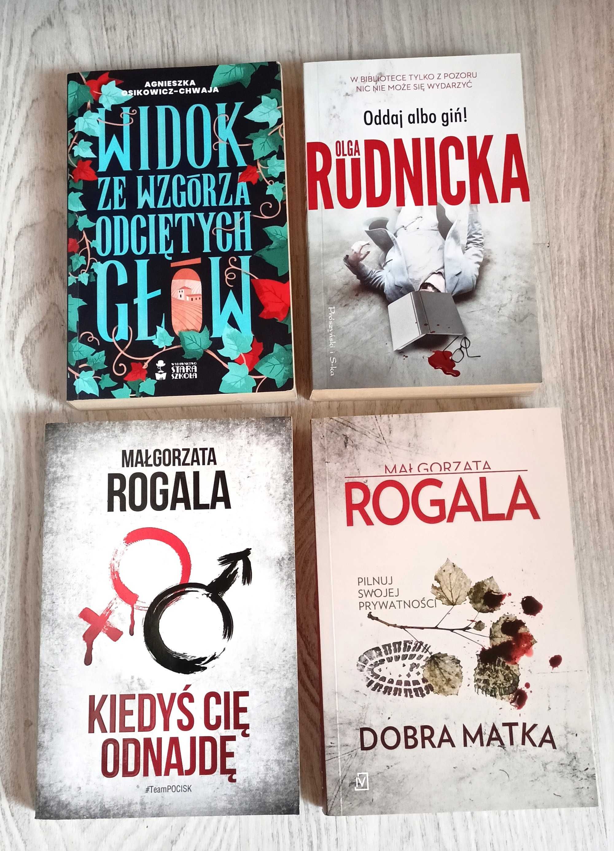 4x Rudnicka Oddaj albo giń Osikowicz Widok ze wzgórza Rogala Kiedyś