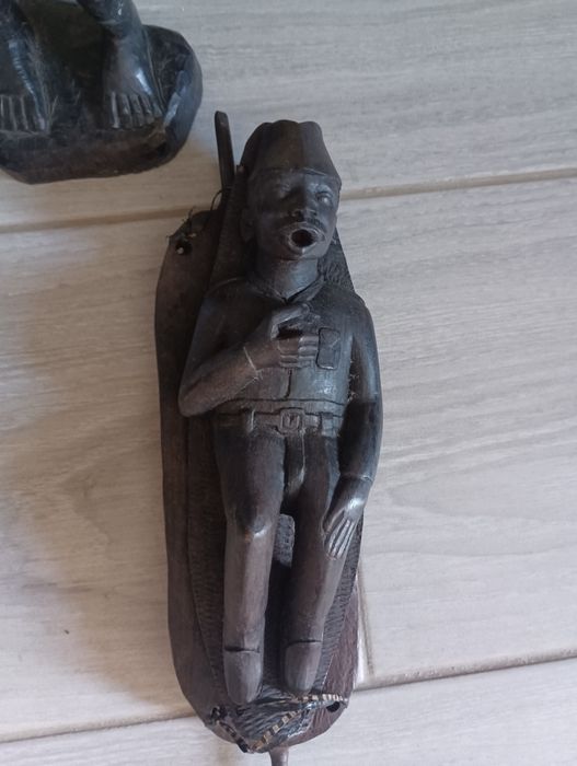 Escultura em pau preto ( com mais de 50 anos )