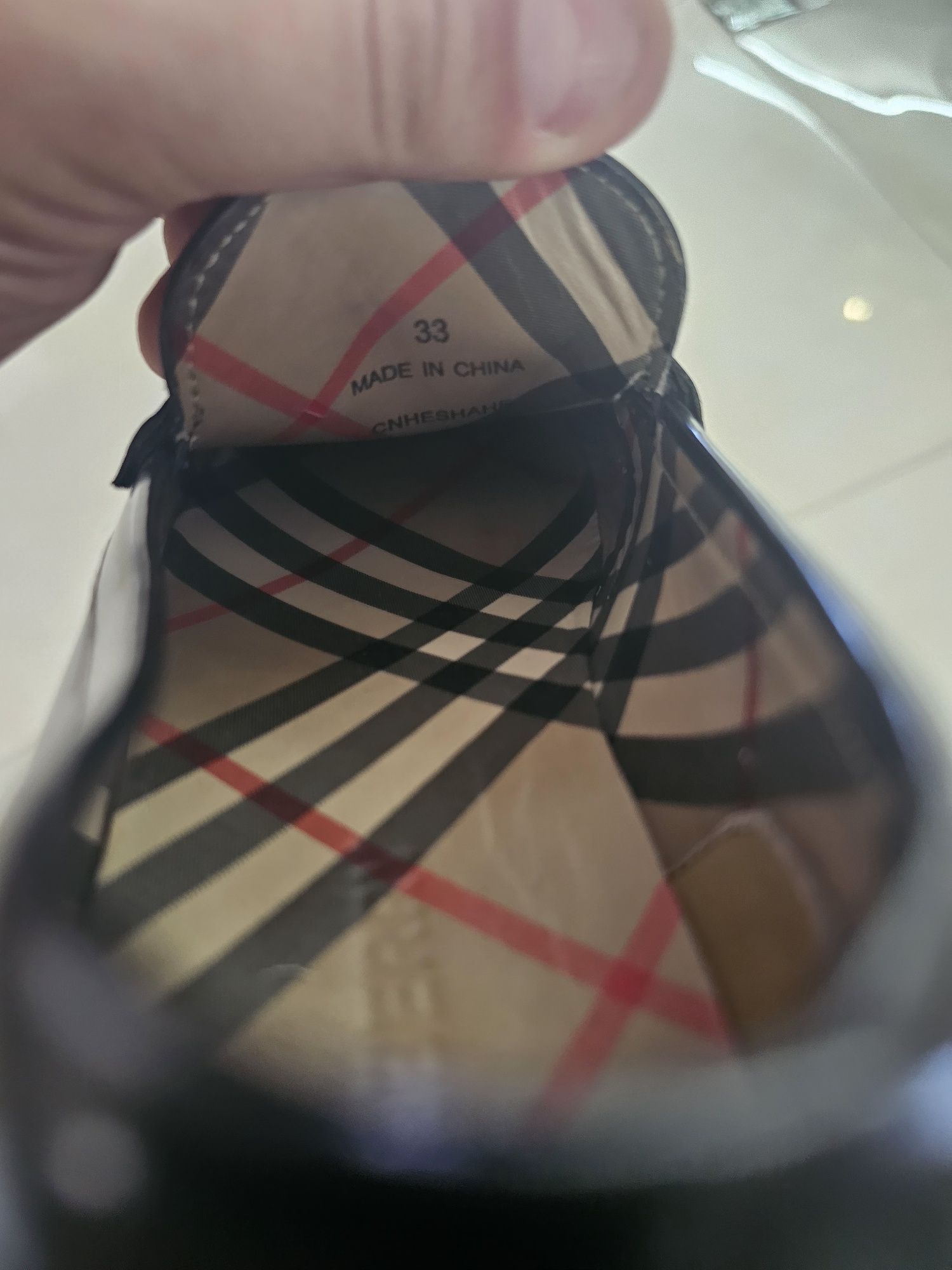 Туфлі Burberry дитячі