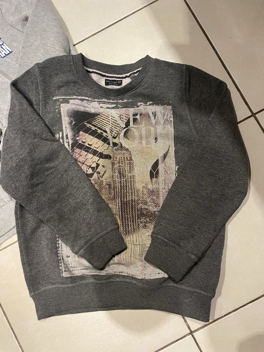 Bluzy chłopięce 128, ocieplane bluzy dla chlopca