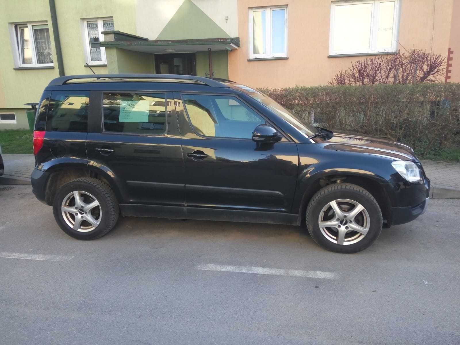 Sprzedam  zadbaną Skodę Yeti 2.0 TDI  4x4  Osoba prywatna.