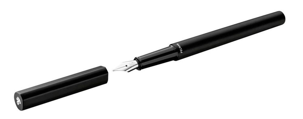 Pióro wieczne K6 Ineo Elemente black rock etui PELIKAN metalowa