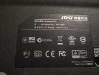 MSI Ms - 1759 ge70