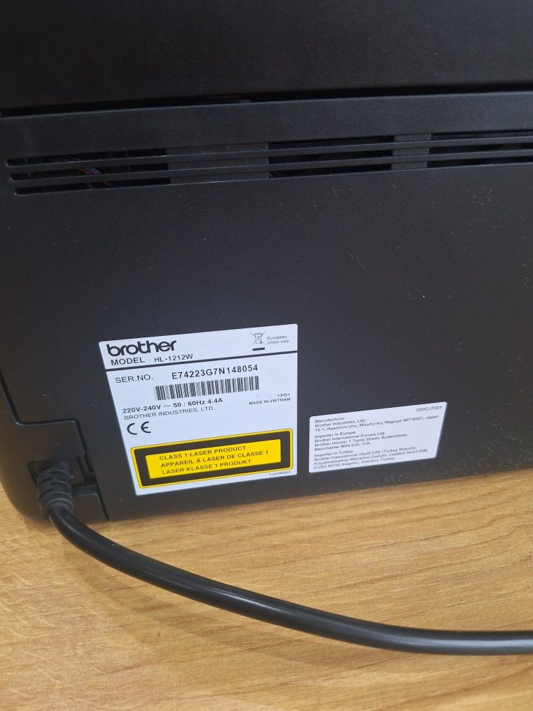Brother HL-1212W drukarka laserowa 2400 x 600 DPI A4 Wi-Fi