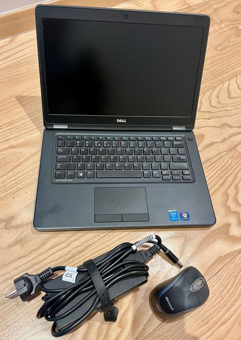 Laptop DELL Latitude CPU i7, 16GB ram, ssd 250GB, 14", Zasilacz Win.10