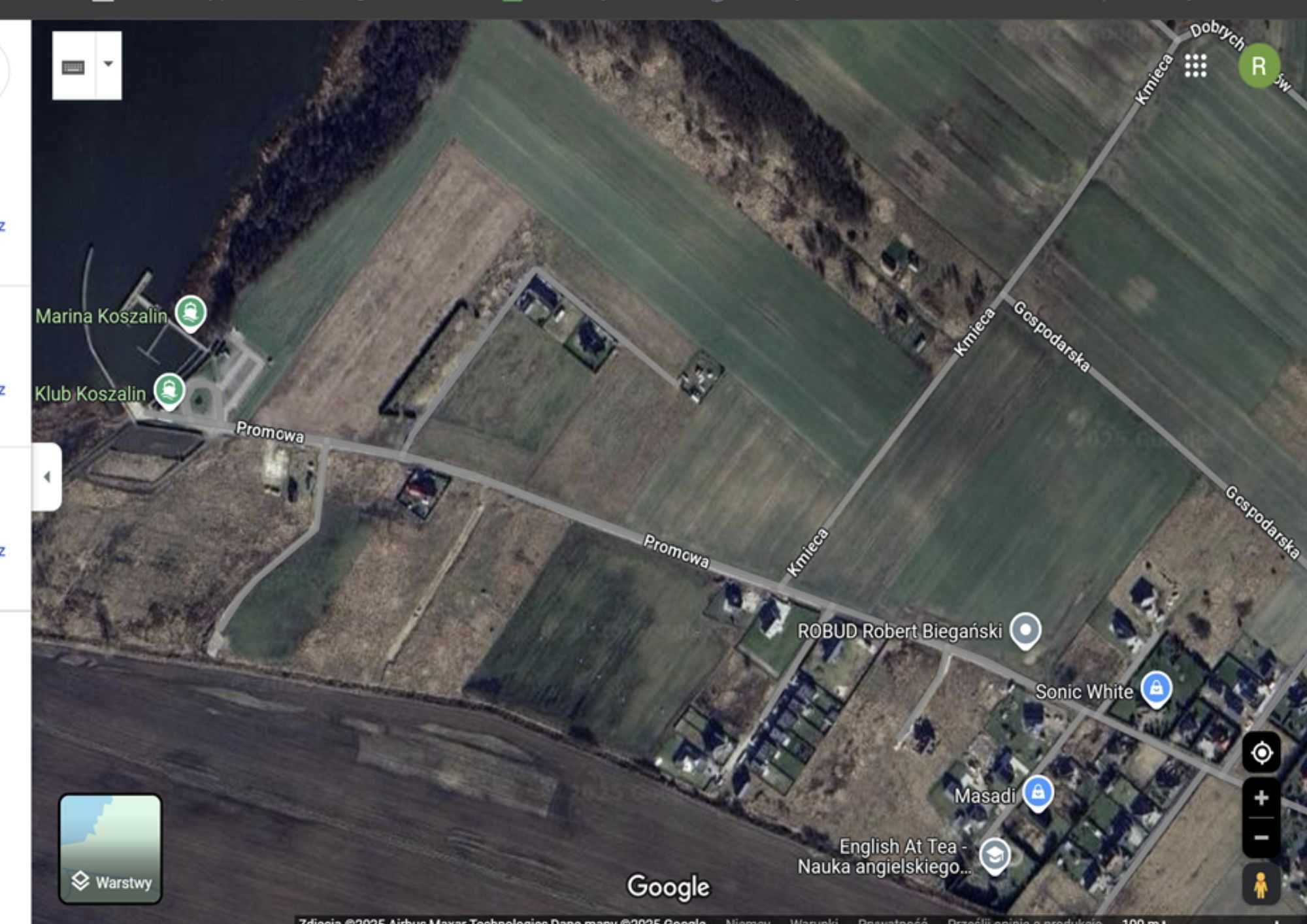 Działka Jamno-Koszalin 1000m2