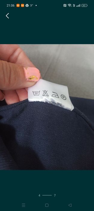 Koszulka polo granatowa rozmiar L ala lacoste