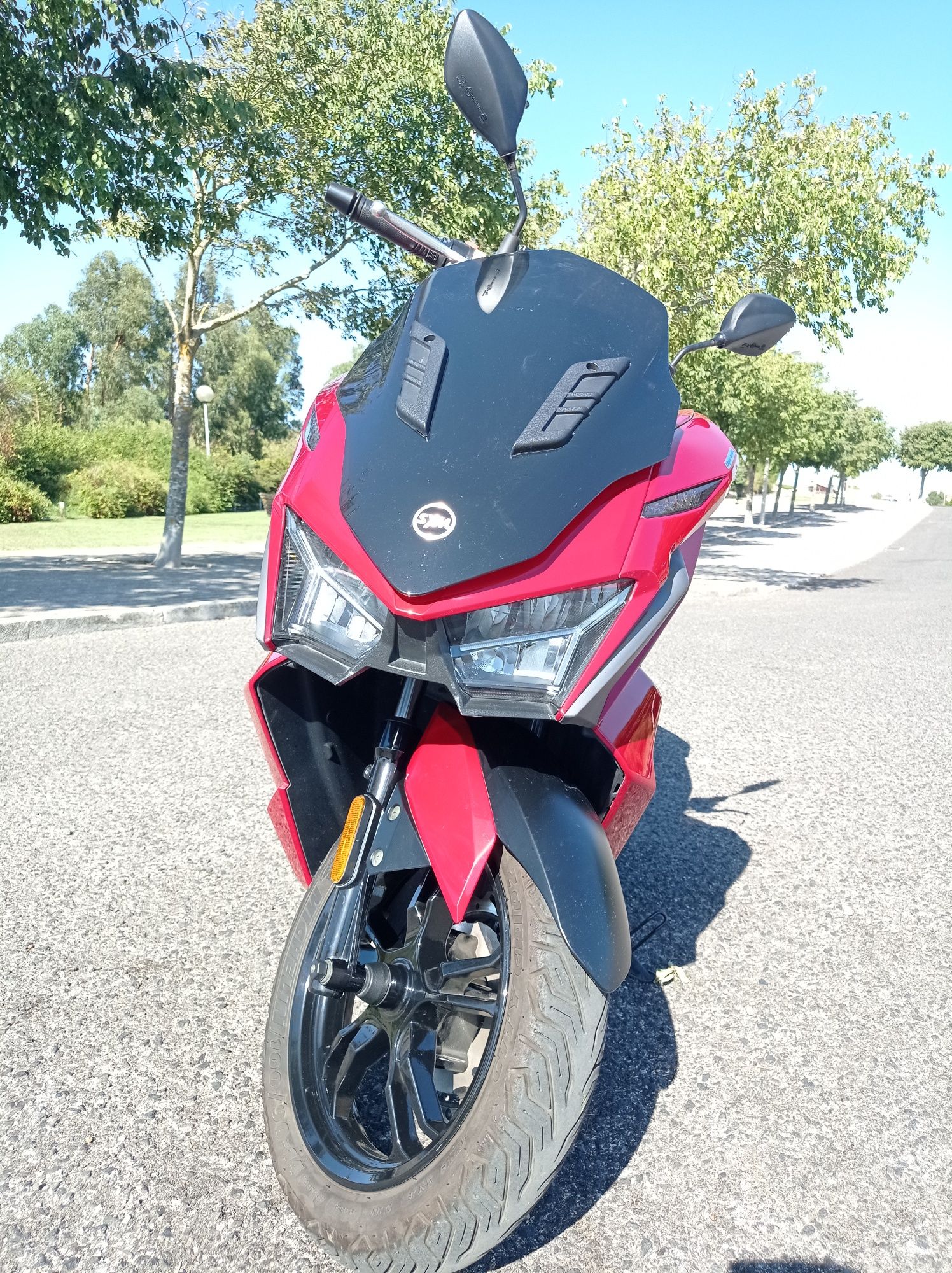 Sym Jet X 125cc vermelha