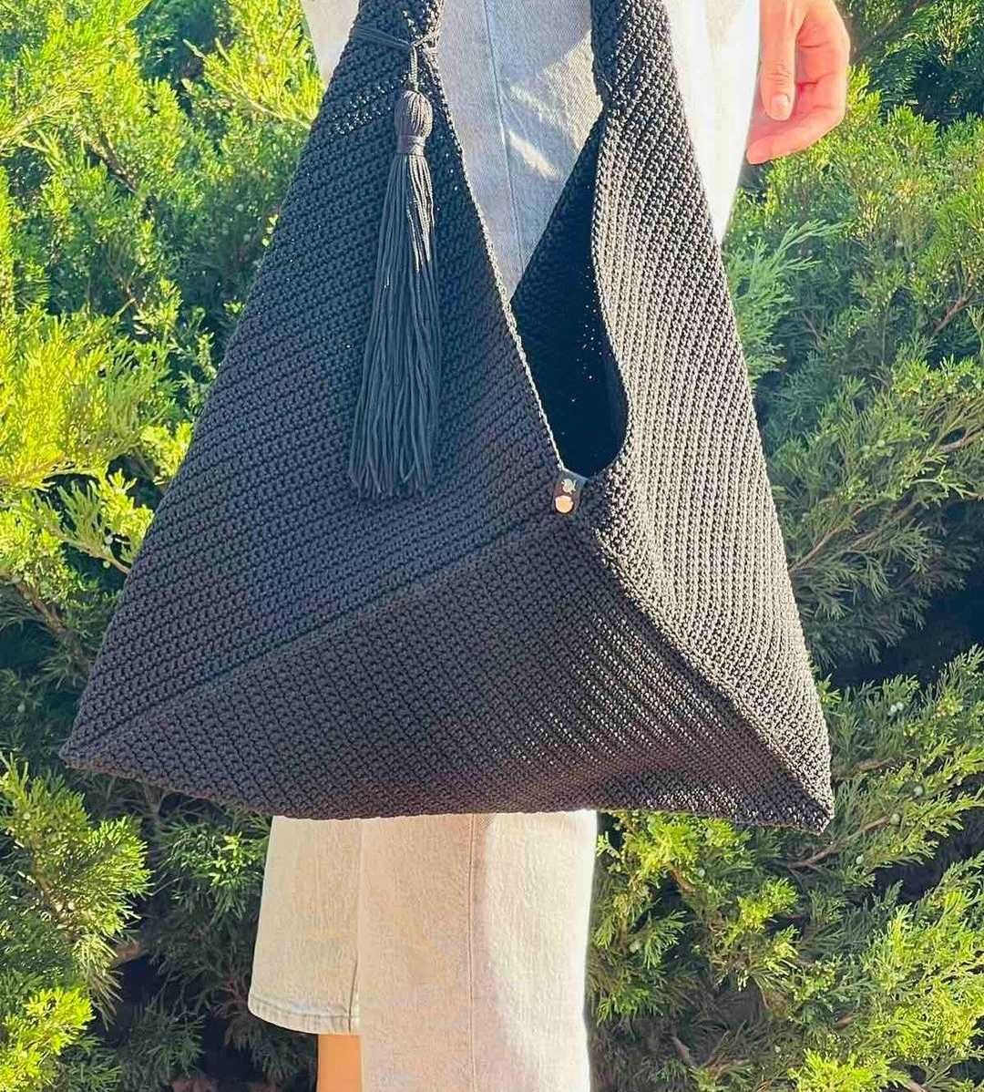 Ręcznie wykonana torba shopper