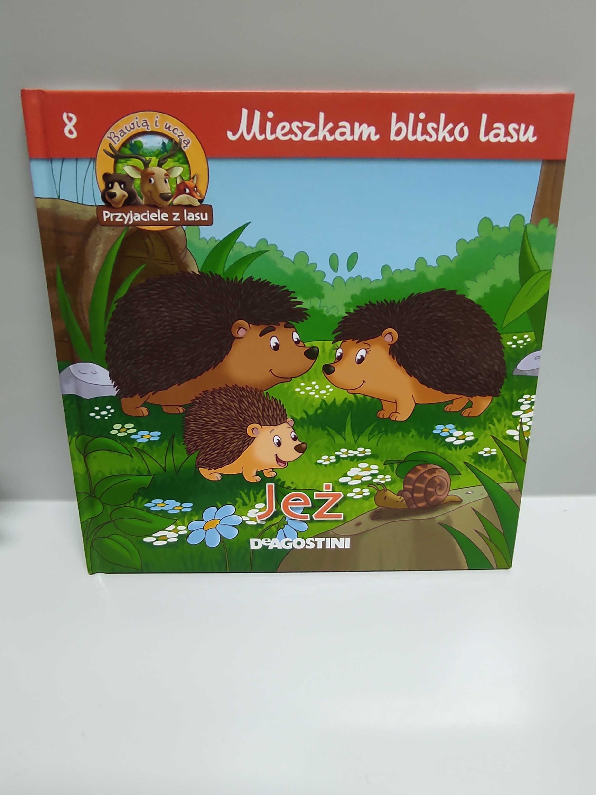 Jeż. Mieszkam blisko lasu. Kolekcja DeAgostini, tom 8