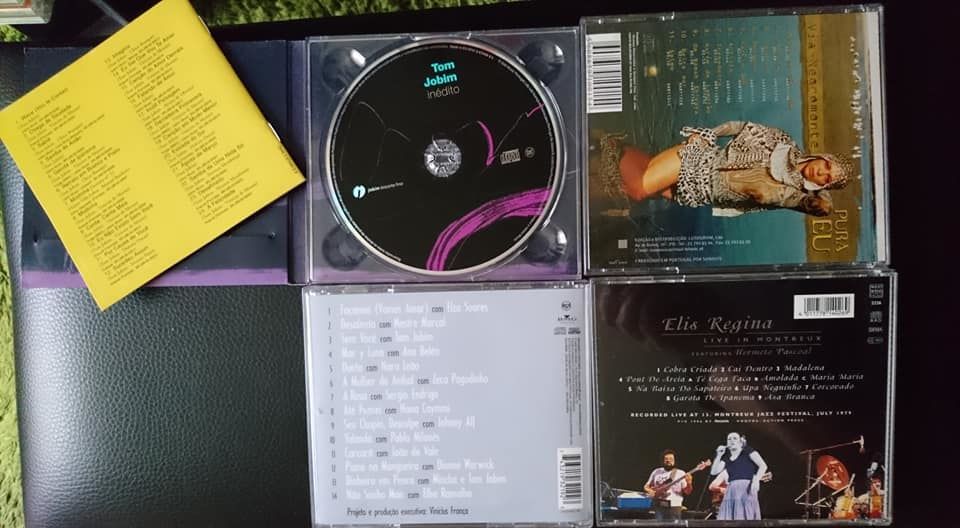 4 CD's Música Brasileira e Fado, A Partir de
