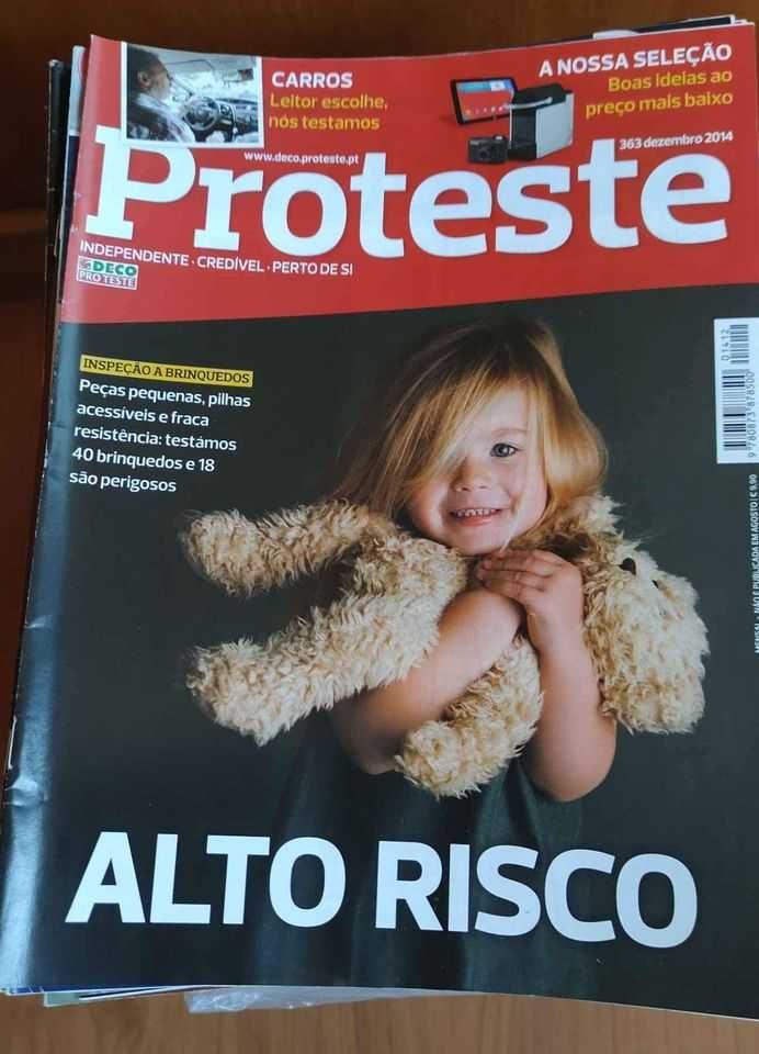 Lote de 126 Revistas DECO PROTESTE