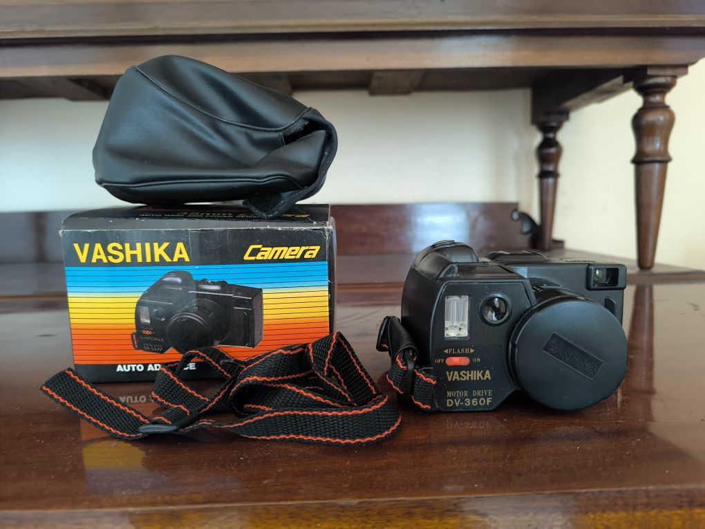 Máquina fotográfica Vashika Dv-360 F com bolsa de transporte