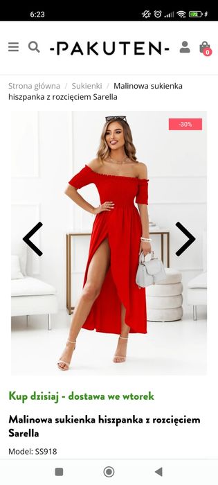 Sukienka pakuten S/M