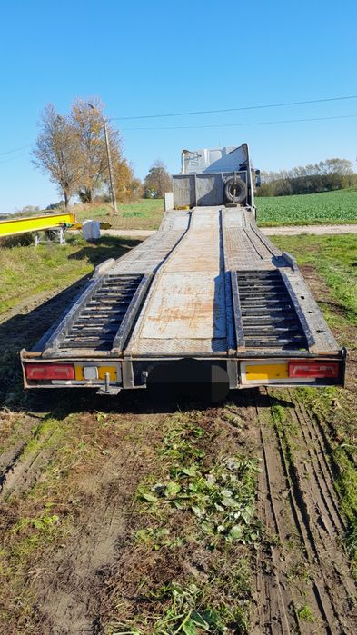 Lohr laweta naczepa niskopodwoziowa Transport