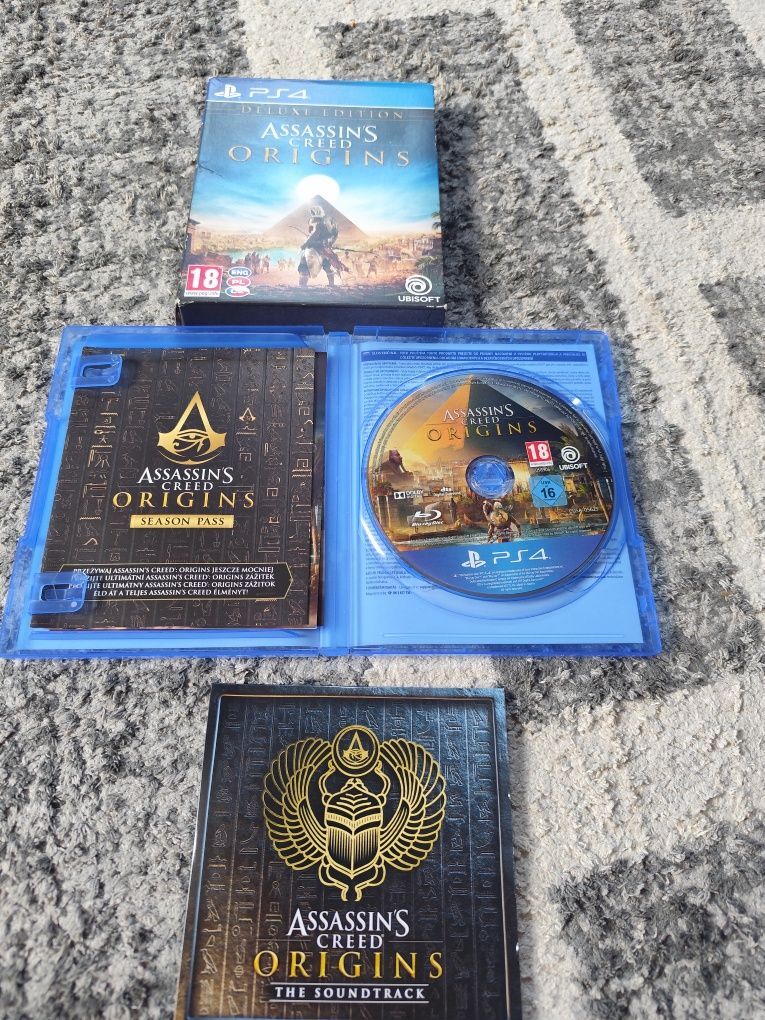 Assassin's Creed orgins deluxe edition ps4