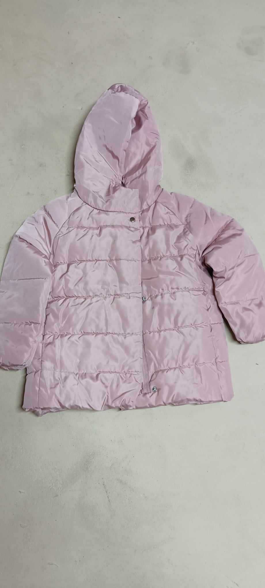 Zimowa kurtka rożowa dziewczęca rozmiar 116 Reservwd