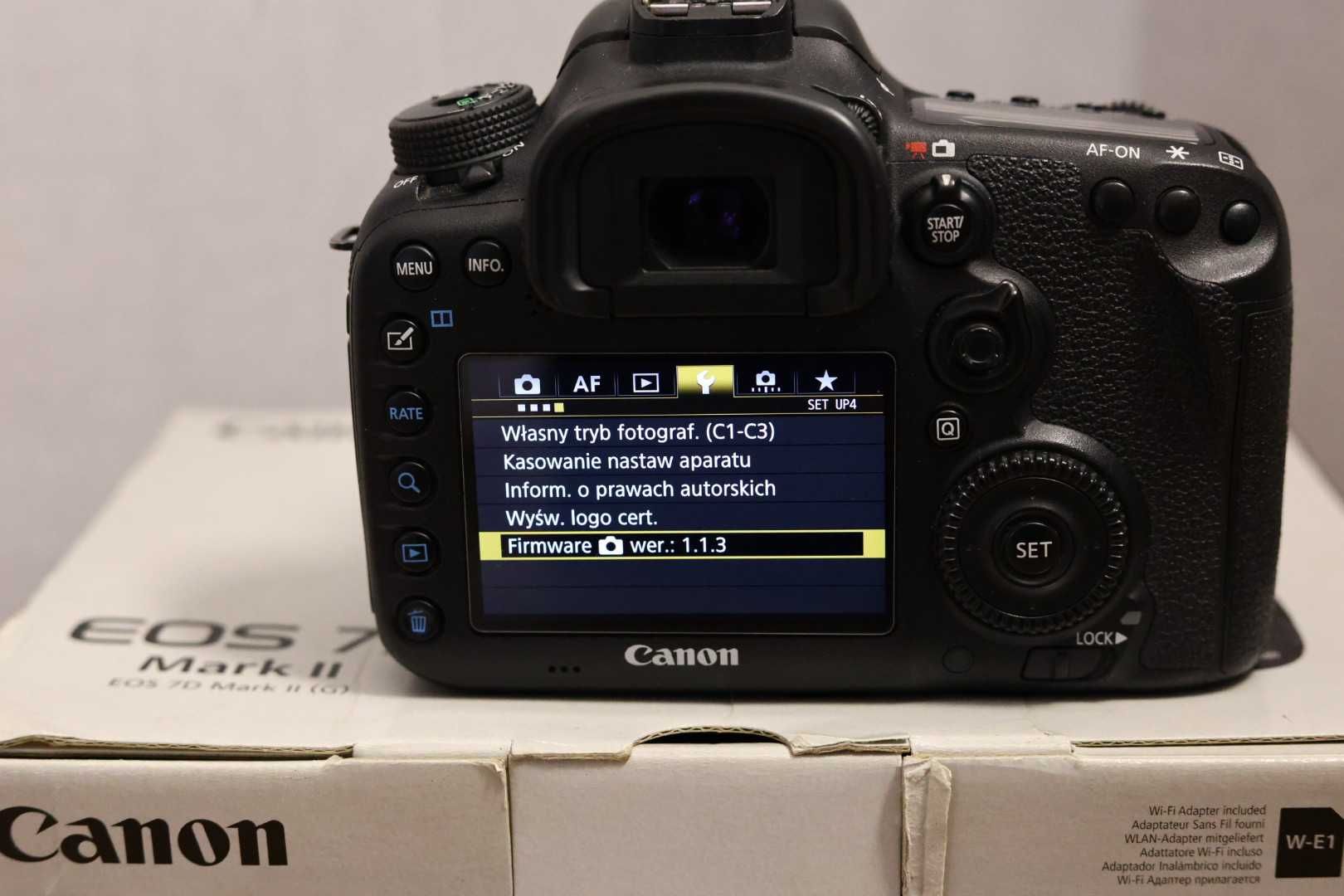 Canon EOS 7D Mark II Czarny Body