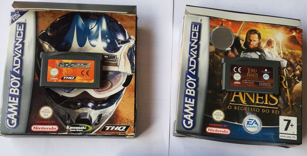 Vendo jogos para Game Boy Advance