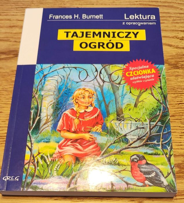 Tajemniczy ogród Frances H. Burnett lektura z opracowaniem