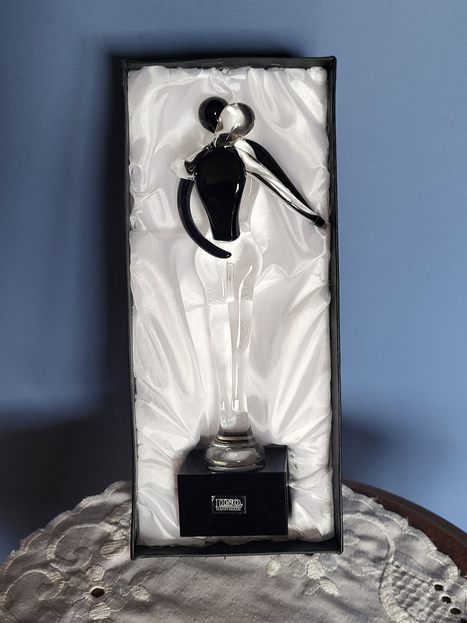 Kryształowa statuetka Tańcząca Para