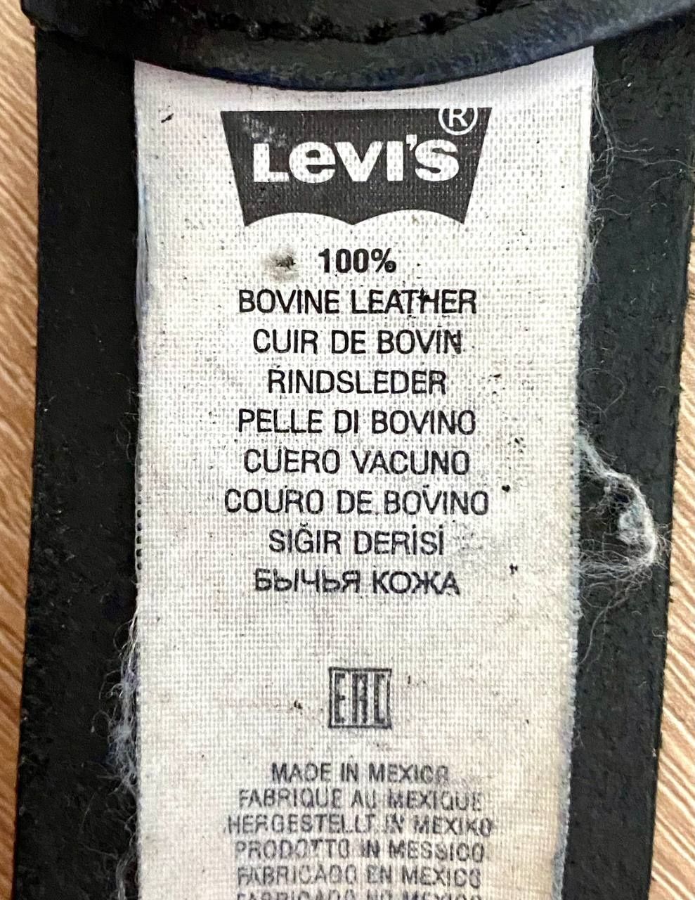 Кожаный ремень Levis