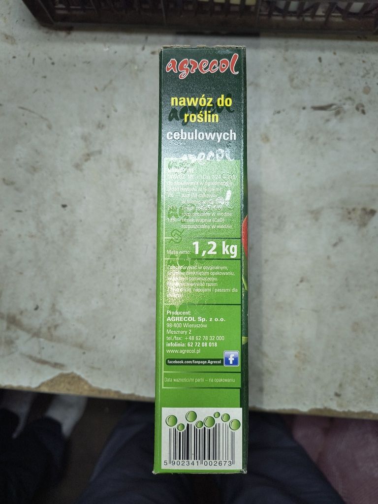 Nawóz do roślin cebulowych Agrecolu 1,2kg