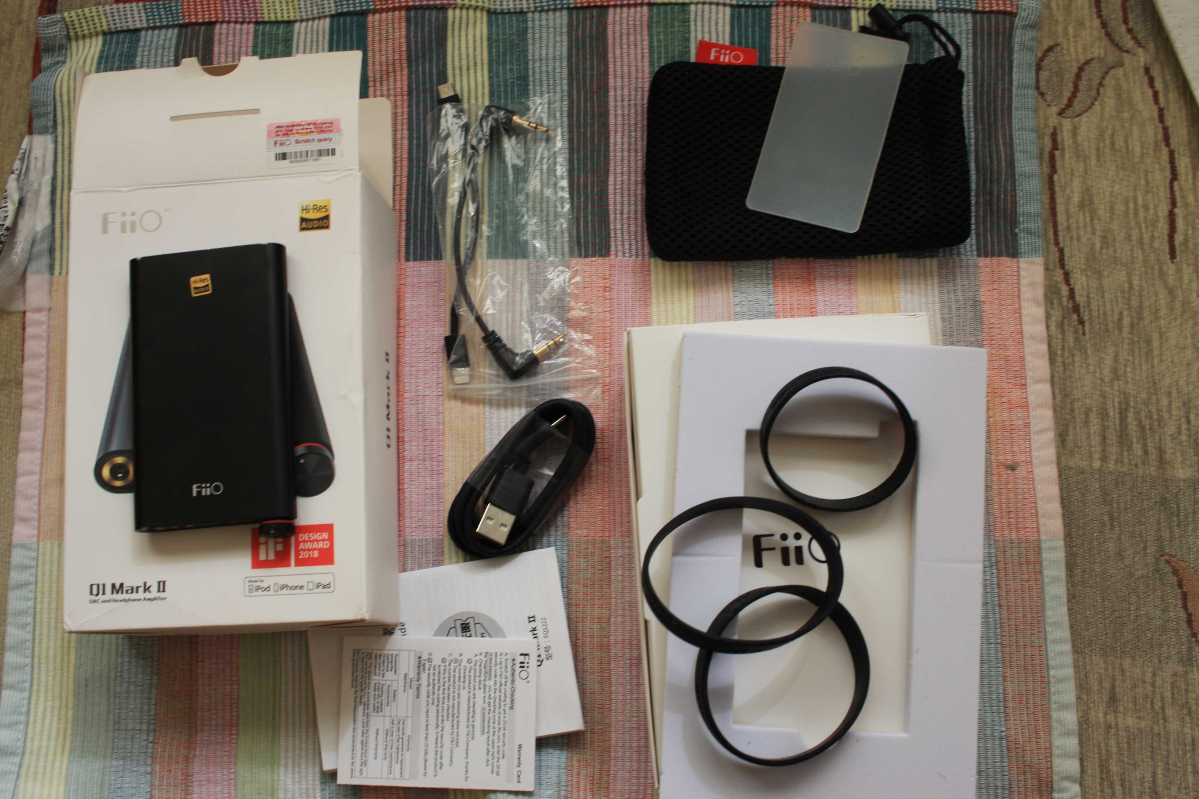 Wzmacniacz słuchawkowy/DAC FIIO Q1 MK2