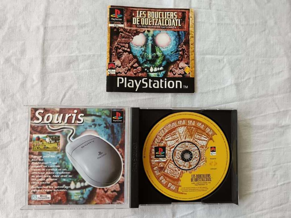 Les Chevaliers de Baphomet 2: Les Boucliers de Quetzalcoatl [Sony PS1]