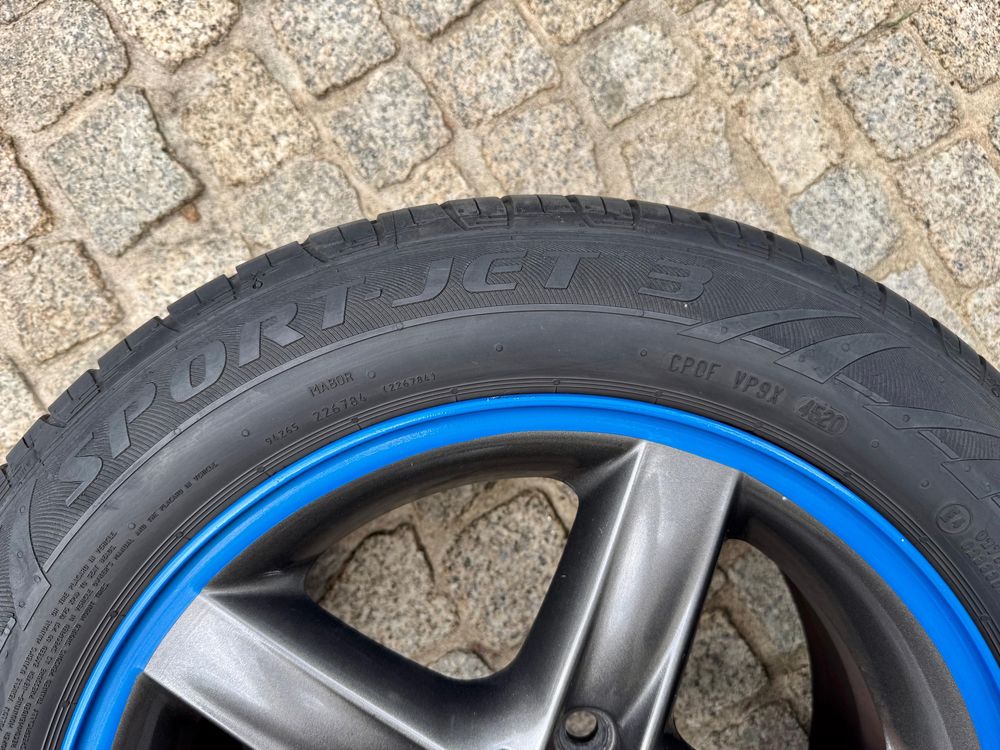 Jantes BMW R16/109/4505 com pneus