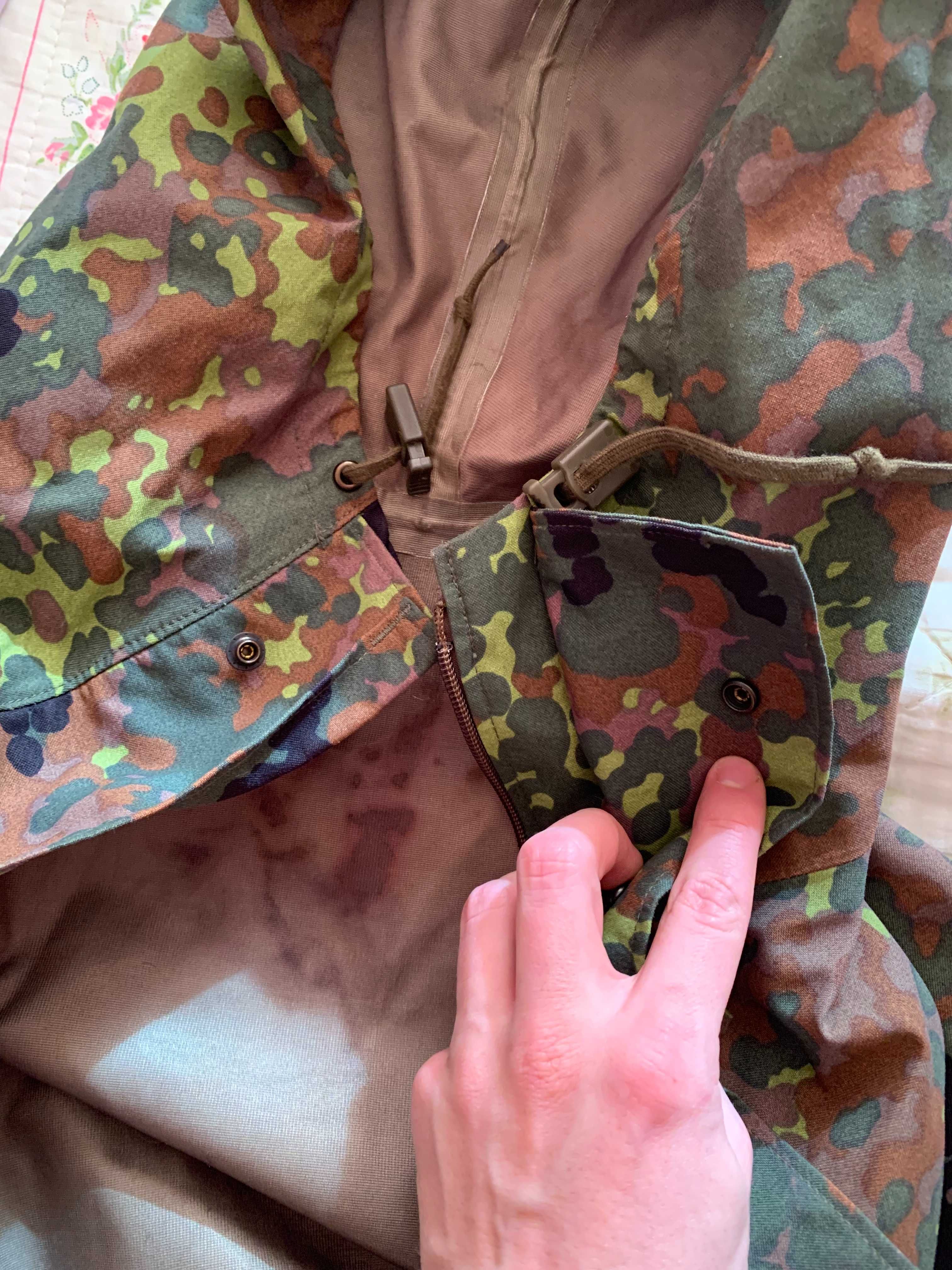 Німецький дощовик військовий GoreTex Flecktarn куртка бундесвер