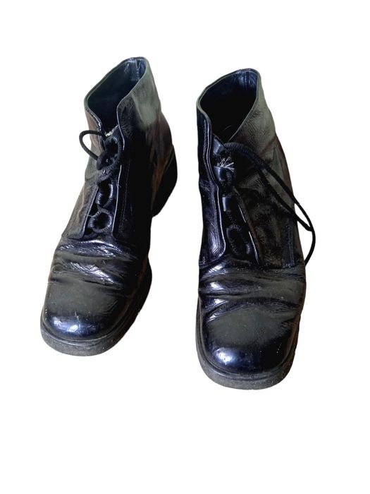 Tino Lanzi Челси Италия Дизайнерские ботинки Лаковые взуття жіноче жен