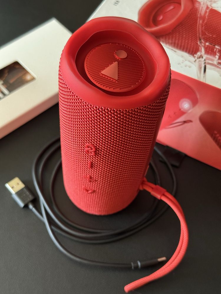 JBL Flip 6 czerwony, głośnik bluetooth, jak nowy