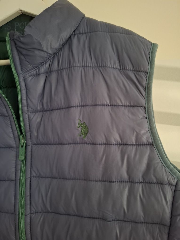 Kamizelka dwustronna dla dużego XL-XXL USA U.S.Polo Assn idealny stan