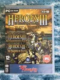 Heroes of Might & Magic III Złota Edycja 2xCD Ubisoft + Kroniki Heroes