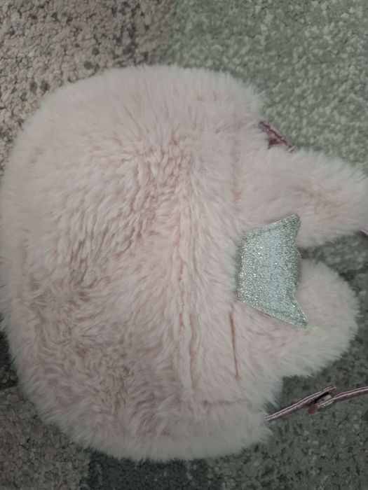 Torebka Mała pluszowa kotek dla dziewczynki 1+2 gratis