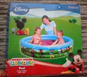 Basen dziecięcy okrągły czerwony myszka Minnie Miki Disney Bestway