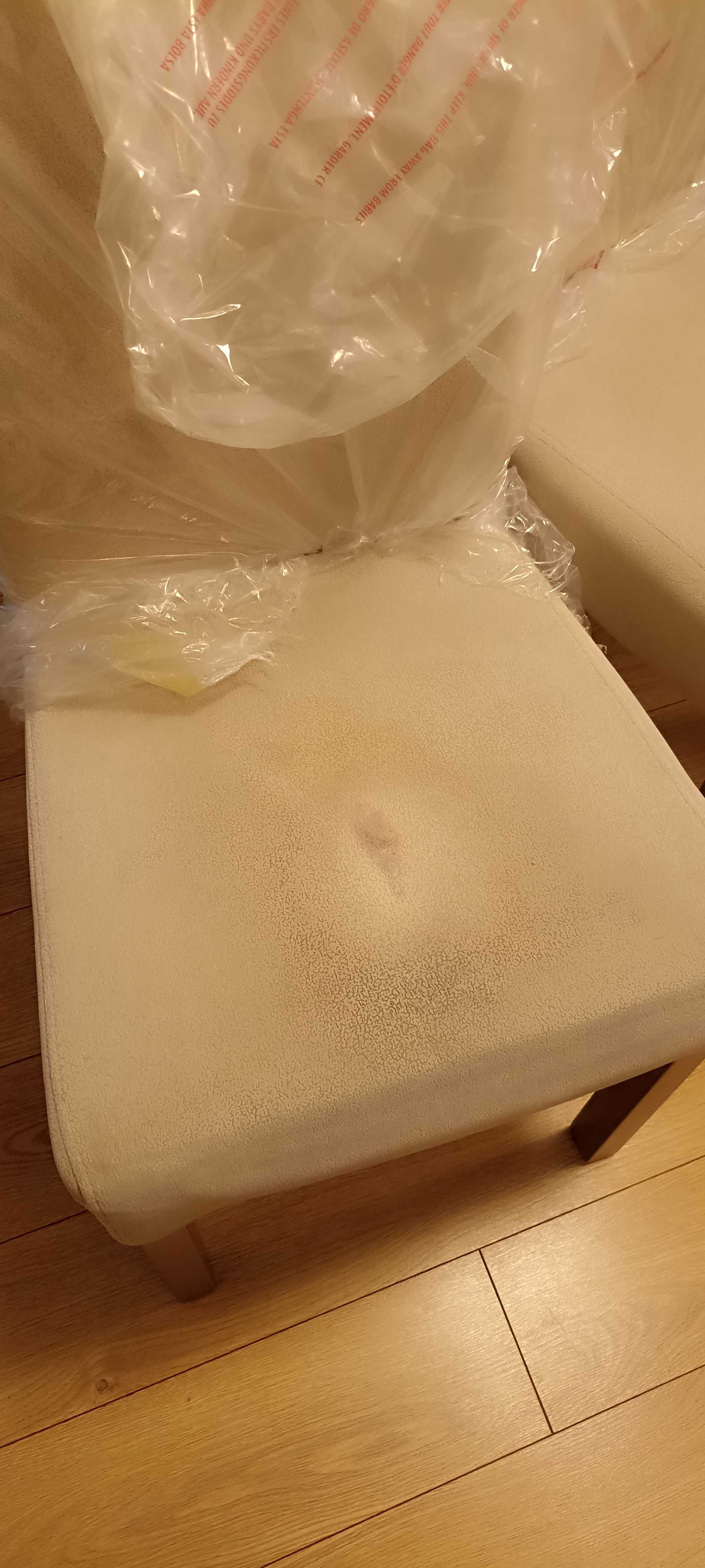 Krzesła, tapicerowane 4 szt