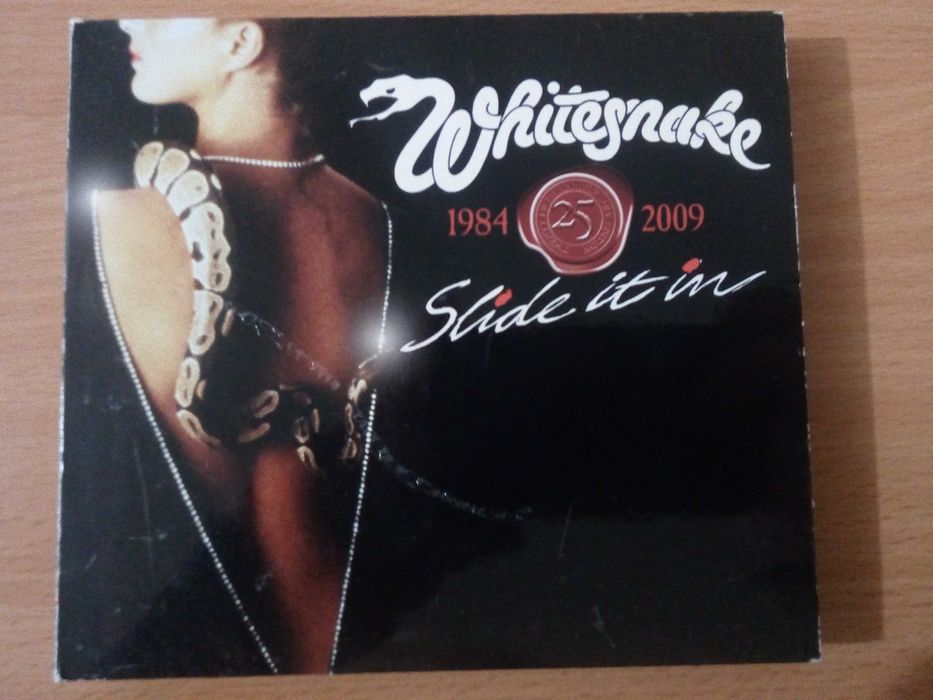 WHITESNAKE - CD+DVD Slide It In 25th Anniversary Special Edition RARO