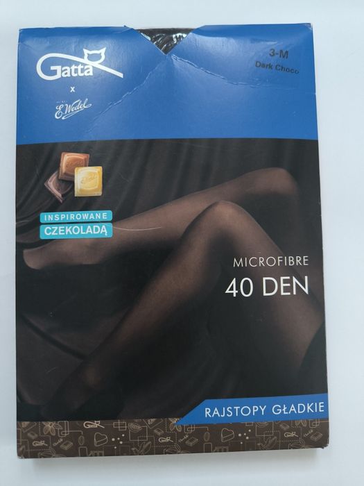Rajstopy Gatta 40Den 3-M Wedel zapach czekolady