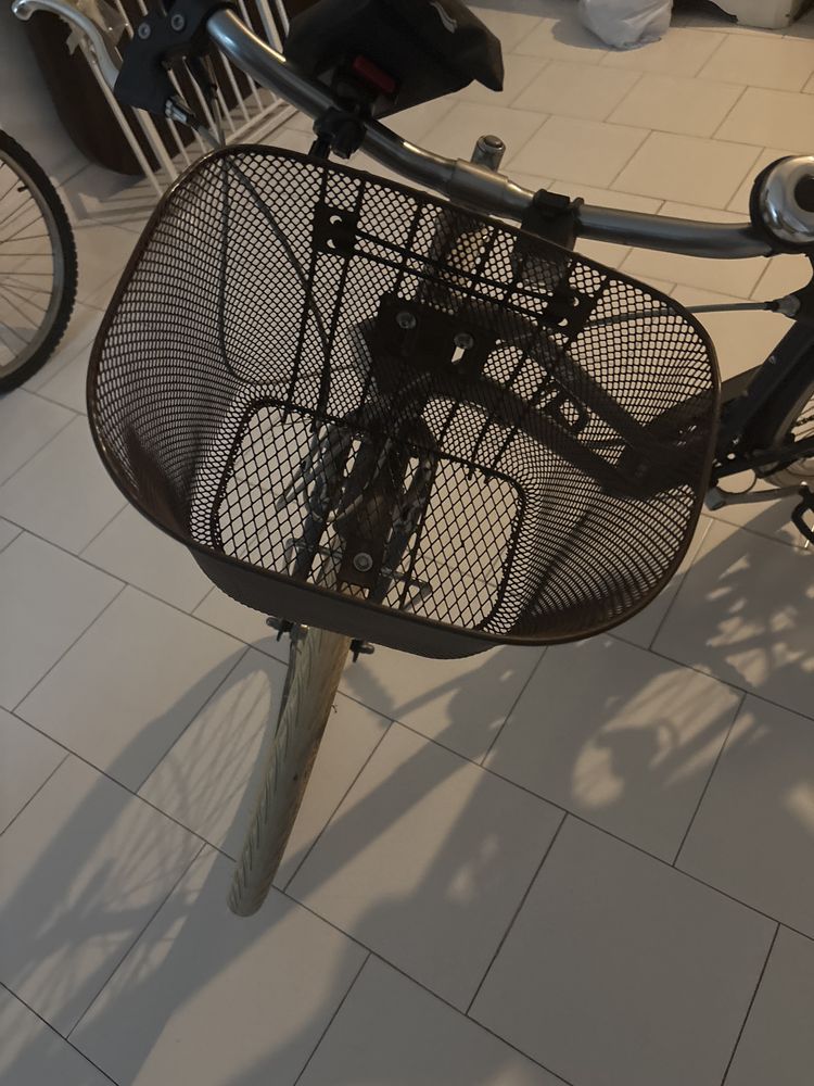 Bicicleta com cesta