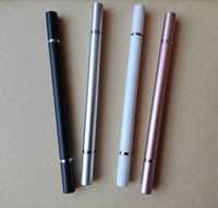 Стилус ручка с силиконовым диском и шариковой ручкой для планшета