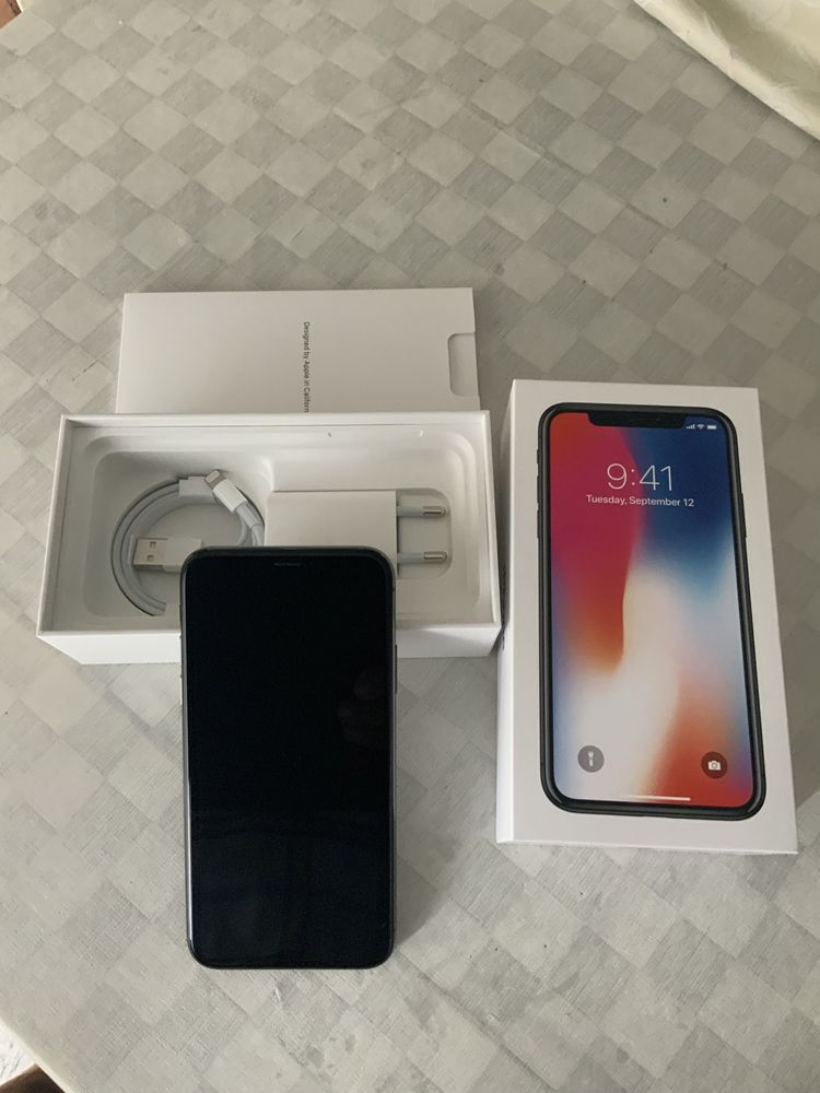 Iphone X 64gb Space Grey em caixa