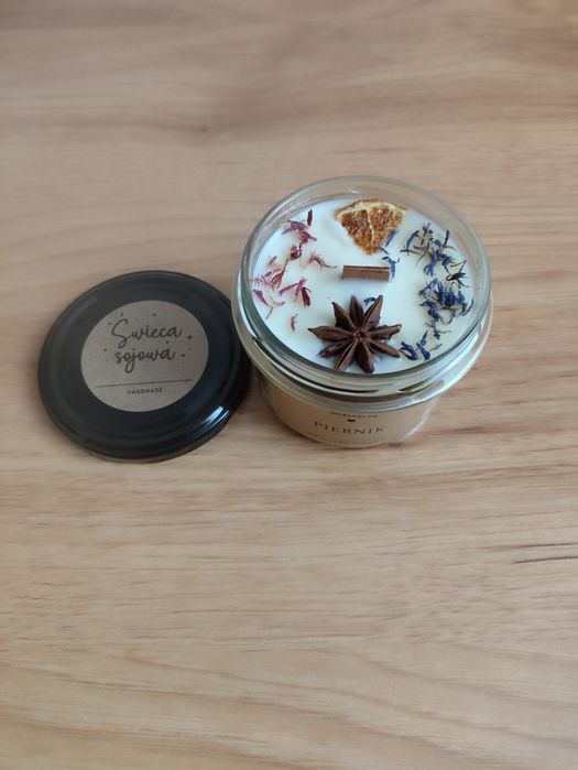 Świeczki sojowe świece zapachowe handmade 235 ml